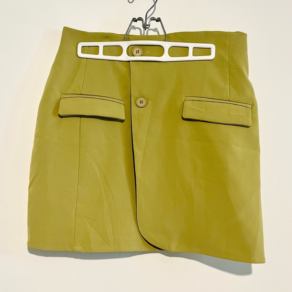 Nasty Gal Green Skirt